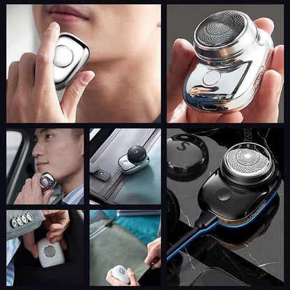 "VoltShave  – Mini Electric Rechargeable Razor for Effortless Grooming"